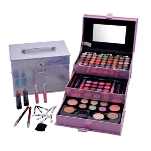 Profesional Makeup Populer Vanity Case Make Up Palet Set Kit Kombinasi untuk Makeup Anda Terlihat