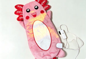 Coussin chauffant en peluche alimenté par USB-C, lavable, portable, doux et moelleux, pour soulager les douleurs menstruelles et dorsales, idéal pour canapé et lit - Product Image 2