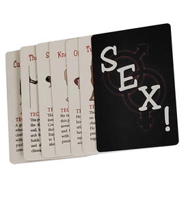 Cartes à Jouer Érotiques pour Adultes - Jeu de Positions Sexuelles pour Couples - 50 Cartes - Jeu de Préliminaires Amusant - Jeu de Société Coquin - Lot de Cartes Amusantes - Vente en Gros - Product Image 2