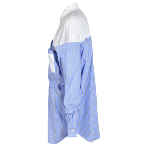 <span class=keywords><strong>Camicia</strong></span> 2024 alla moda distintiva <span class=keywords><strong>a</strong></span> <span class=keywords><strong>righe</strong></span> <span class=keywords><strong>blu</strong></span> <span class=keywords><strong>e</strong></span> <span class=keywords><strong>bianche</strong></span> da <span class=keywords><strong>donna</strong></span> primavera nuova <span class=keywords><strong>camicia</strong></span> di nicchia con cuciture <span class=keywords><strong>a</strong></span> contrasto - Product Image 4
