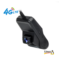 Cámara de salpicadero 4G GPS Grabación dual delantera y trasera Interconexión WIFI TF SIM Caja negra montada en coche MDVR
