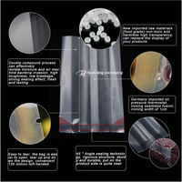 Sacs sous vide pour aliments de qualité alimentaire en plastique pour machine à sceller sous vide, sacs de conservation sous vide pour aliments
