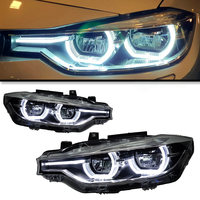 Pour BMW Série 3 F30 F35 2012-2019 : Ensemble de phares LED avec feux de jour Spoon DRL et clignotants LED améliorés