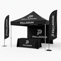 Carpa Personalizable de Tamaño Personalizado para Eventos al Aire Libre, Fiestas, Bodas, Publicidad, Gazebo, Toldo, Carpa para Ferias Comerciales, Impermeable y con Protección UV