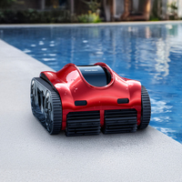 Robot Pembersih Kolam Renang Pintar YOLO-POOL K Pro 120 Bahan ABS Tahan Lama untuk Dalam & Luar Ruangan Terlaris