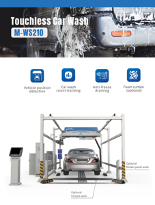 <strong>Fully</strong> <strong>Automatic</strong> Electric 360 Degree Touchless <strong>Car</strong> <strong>Wash</strong> Machine with Stainless Steel Brushes for Passenger <strong>Cars</strong> &amp; SUVs - Product Image 2