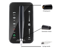 Groothandel Professionele Vibratiearme Digitale LCD Touchscreen Tattoo Machine Sets Permanente Make-up Apparaat Wenkbrauw Tattoo Pen