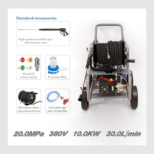 เครื่องฉีดน้ำแรงดันสูง EU BOGAO ระดับมืออาชีพ 380V 200BAR สำหรับล้างรถยนต์ - Product Image 2