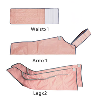 Appareil de compression pneumatique COSMO pour masseur de jambes, bottes de compression électriques à 8 chambres avec contrôle temporisé