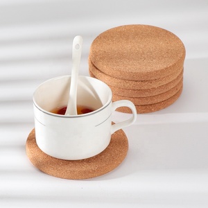 4 paket mantar coaster mantar pot tutucu mantar trivet sıcak yemekler, tencere ve tavalar