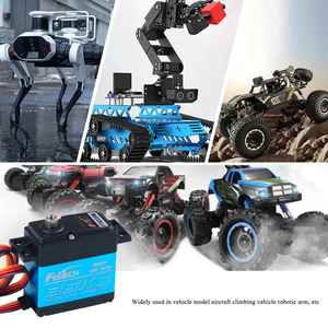 Moteur numérique Feetech FT6335M-4 7.4V 35kg PWM 360 degrés étanche à couple élevé avec engrenages métalliques et plastiques pour RC 1/8ème 52RPM - Product Image 5