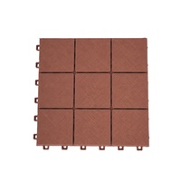Plateau carré en plastique résistant à l'eau pour pot de plantes, connecteurs emboîtables, tapis de sol texturé pour jardin, base de jardinière, décoration de jardin