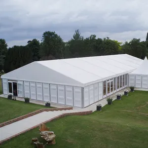 定制850克聚氯乙烯铝合金大型豪华防水活动帐篷户外婚礼派对活动帐篷