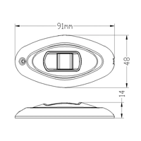 IP67 imperméabilisent les lumières de navigation marines de bateau du matériel 12V LED pour le yacht de bateau