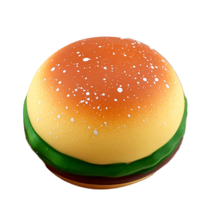 Divertido y Adorable Juguete Antiestrés de Hamburguesa, Simulación de Comida, Juguete de Compresión TPR, Pelota Antiestrés - Product Image 2