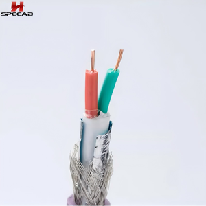 <span class=keywords><strong>Cable</strong></span> RS485 de 120 Ohm, 2x0.5mm², 20AWG, Par Trenzado Blindado STP, <span class=keywords><strong>Cable</strong></span> Industrial para CAN <span class=keywords><strong>Bus</strong></span>, PLC, Automatización de Fábrica - Product Image 2