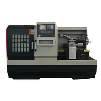 Tour CNC Machine Min Chine Tour CNC automatique à faible coût Machine de tour CNC à lit plat Mini pour le métal