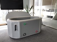 Tout temps Portable Gonflable Performance Cold Plunge Chiller Baignoire PVC Drop Stitch Recovery Outdoor Use Shower