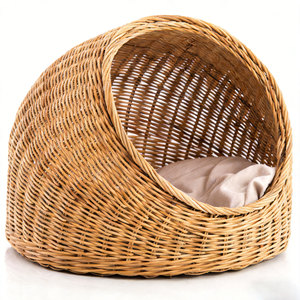 <span class=keywords><strong>Matelas</strong></span> pour animaux <span class=keywords><strong>de</strong></span> compagnie en osier moderne, écologique, respirant et durable, motif semi-circulaire, niche pour chat, <span class=keywords><strong>maison</strong></span> pour animaux <span class=keywords><strong>de</strong></span> compagnie pour petits animaux - Product Image 2