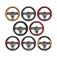 Volante de Fibra de Carbono de 3 Radios para Modificación de Automóviles, Compatible con Porsche Cayenne, Macan, Panamera, 911, 991, 2011-2012