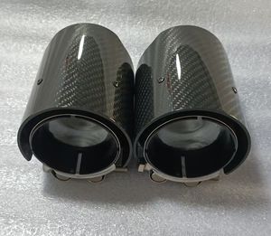 Puntas de <span class=keywords><strong>Escape</strong></span> de Fibra de Carbono Negro Brillante Estilo AK, Tubos de <span class=keywords><strong>Escape</strong></span> para BMW M2 F87 <span class=keywords><strong>M3</strong></span> F80 M4 F82 M5 F10 - Product Image 5