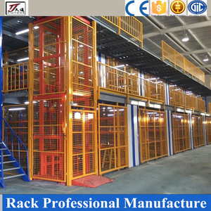 Plateforme de mezzanine en acier pour entrepôt, système de poteaux et poutres en acier durable, adapté à l'industrie - Product Image 3