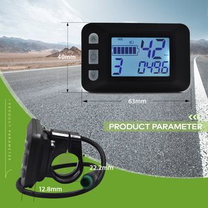 P9 [Haytrix] Accesorios para Bicicleta de Carretera, Ciclocomputador Eléctrico <span class=keywords><strong>Cycplus</strong></span> con Pantalla LCD, Velocímetro Impermeable IP65, Soporte para Manillar, Material ABS - Product Image 4