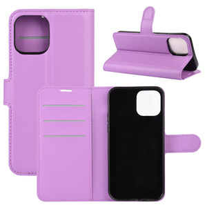 Custodia a portafoglio Flip custodia in pelle PU di lusso con fessure per carte per <span class=keywords><strong>iPhone</strong></span> <span class=keywords><strong>12</strong></span> - Product Image 4