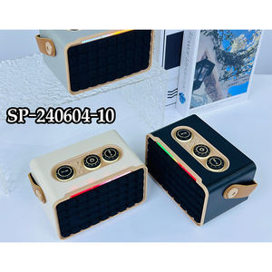 2024 nueva venta directa de fábrica Karaoke 1200 mAhAltavoces al aire libre RGB Altavoces portátiles para fiestas BT/USB/<span class=keywords><strong>FM</strong></span>/AUX/TWS/LED - Product Image 2