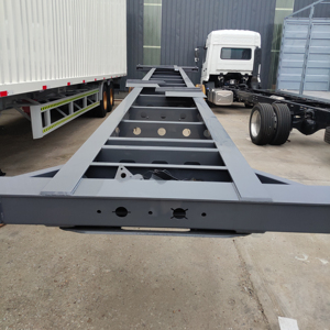 Semirremolque de Plataforma Plana de 3 Ejes para Transporte de Contenedores de Acero de 20 y 40 Pies, Capacidad de Carga de 1001-2000 kg, Marca Shandong - Product Image 1