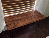 Pieds de table en forme d'épingles à cheveux pour console, table de couloir, entrée