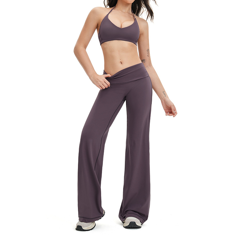5529 Bra + 5529-2 Pants - Eggplant Purple