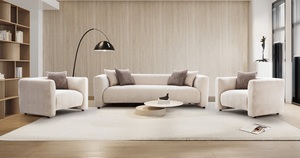 Sofá de 3 Plazas de Lujo de Excelente Calidad, Diseño Moderno y Elegante para Sala de Estar, Habitación de Invitados y Salón de Hotel - Product Image 5