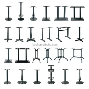 <span class=keywords><strong>Pieds</strong></span> de <span class=keywords><strong>table</strong></span> carrés noirs robustes - Vente en gros d'usine pour restaurants, cafés, pâtisseries - Product Image 5