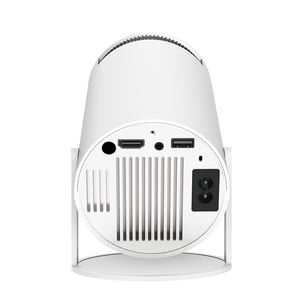 Proyector cilíndrico portátil compacto, soporte ajustable, imagen HD para entretenimiento en el hogar y dormitorio de estudiantes - Product Image 2