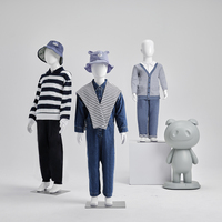 GD Mannequin Enfants Bébé Garçon Mannequin Vêtements en Plastique pour Présentoir