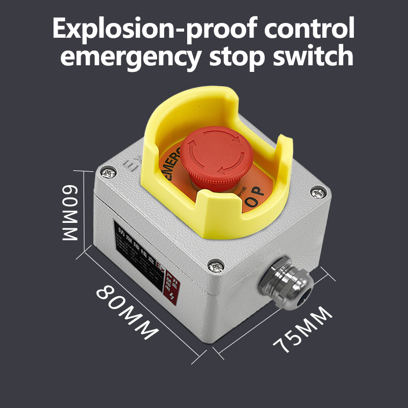 Explosion proof emergency stop switch (large ingot cover)