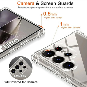 Funda Protectora Transparente de TPU Ultrafina y Flexible de 1.5mm Resistente a Arañazos <span class=keywords><strong>para</strong></span> Samsung Galaxy S26 S25 S24 S23 <span class=keywords><strong>S22</strong></span> <span class=keywords><strong>Ultra</strong></span> Plus - Product Image 3