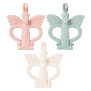 Juguete para la dentición de unicornio, mordedor de silicona suave para bebé de 0 a 24 meses, forma de animal unisex - Product Image 2