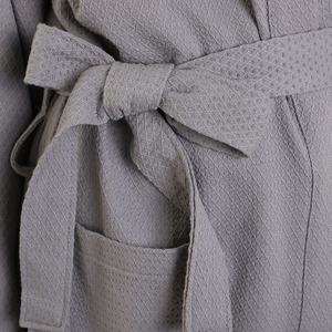 Ensemble <span class=keywords><strong>de</strong></span> peignoir et serviette en coton gaufré 100% <span class=keywords><strong>de</strong></span> qualité hôtelière, séchage rapide, longueur genou pour femmes, <span class=keywords><strong>drap</strong></span> <span class=keywords><strong>de</strong></span> <span class=keywords><strong>bain</strong></span> - Product Image 3