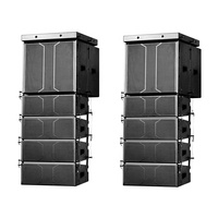 Haut-parleurs Line-Array en bois haute puissance pour extérieur, enceintes de scène suspendues, audio professionnel 220V pour événements de grande envergure, culture et tourisme