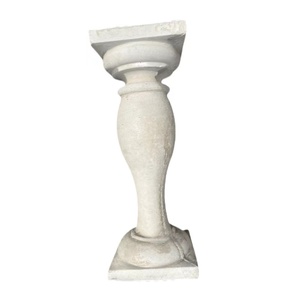 Colonne romaine extérieure pour main courante Clôture Vase Post Durable Béton Balustre Produit pour décoration extérieure - Product Image 1
