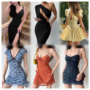 Abiti di Marchi di Lusso Usati Vestiti da <span class=keywords><strong>Donna</strong></span> Abiti Nuovi in Cotone in Balle di <span class=keywords><strong>Abbigliamento</strong></span> Nuovo Misto - Product Image 3