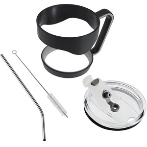 Vaso Térmico Doble para Bebidas, Taza de <span class=keywords><strong>Café</strong></span> de Acero Inoxidable, Vaso de Viaje Portátil <span class=keywords><strong>con</strong></span> Asa y Cuerda, Taza para Agua <span class=keywords><strong>con</strong></span> Logotipo Personalizado para Oficina y Actividades al Aire Libre - Product Image 3