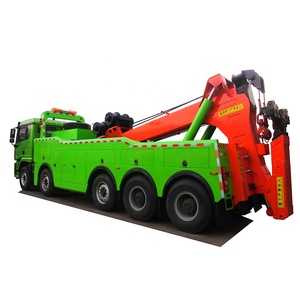 Nuevo Camión Grúa Diésel Manual Shacman de 5 <span class=keywords><strong>Ejes</strong></span>, 40 Toneladas de Capacidad de Carga y 60 Toneladas de Plataforma de Remolque con Pluma de <span class=keywords><strong>Tres</strong></span> Etapas - Product Image 2