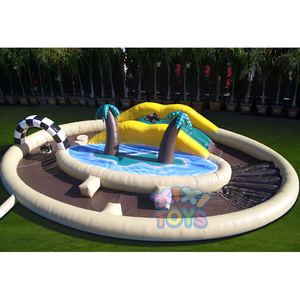 Custom Indoor PVC Inflable RC Cars Race Track Games Kiddie Sport Castle para negocios de <span class=keywords><strong>alquiler</strong></span> - Product Image 1