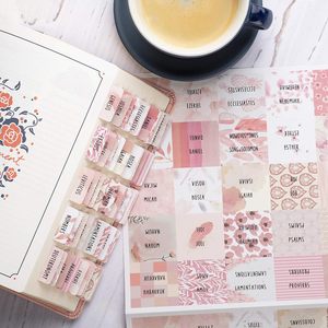 Floral <strong>Bible</strong> Study Tab Colorful <strong>Bible</strong> Journaling Book Tabs Large <strong>Print</strong> Easy to Read Laminated <strong>Bible</strong> Tabs for Women - Product Image 4