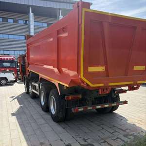 รถบรรทุกดัมพ์ดีเซล Howo TX 8x4 มือสอง 350 แรงม้า เครื่องยนต์ Weichai Euro5 เกียร์ธรรมดา 12 สปีด พวงมาลัยซ้าย รถบรรทุกหนักสำหรับงานก่อสร้าง - Product Image 2