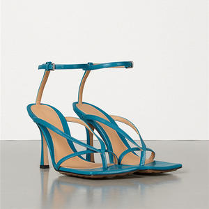 XINZI RAIN – sandales à talons pour femmes, grande taille 45, confortables, pieds larges, bout carré, <span class=keywords><strong>talon</strong></span> fin de 9cm - Product Image 5