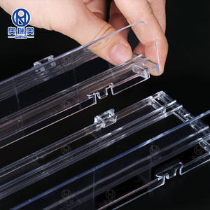 Tienda de humo Almacenamiento y suministros de supermercado Empujador de cigarrillos Soporte de exhibición Divisores de estante para una organización efectiva - Product Image 3